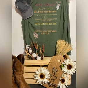 Hunter’s Prayer. Farmer’s Daughter Exclusive Design.